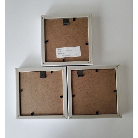 Always Home INT Set 3 White Framed Ready To Hang Small Farmhouse Animal Pictures - Picture 7 of 11